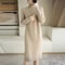 Womens Turtleneck Knit Sweater Dress Long Sleeve Winter Casual Dress 8