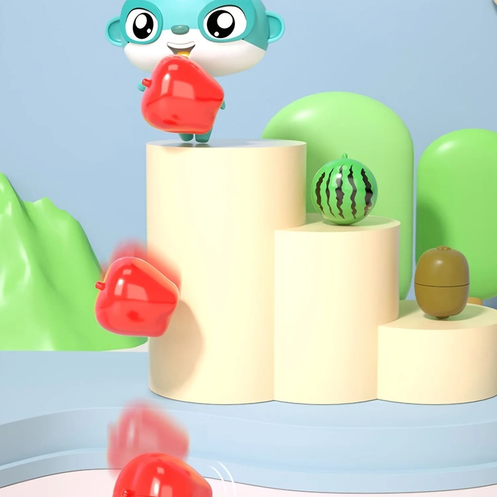 Kids Pretend Play Kitchen Toys Cutting Fruit Vegetables Educational Food Set For Toddlers 2