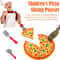 Kids Pretend Play Pizza Toy Set Sliceable Pizza Kitchen Play Food For Toddlers 3
