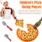 Kids Pretend Play Pizza Toy Set Sliceable Pizza Kitchen Play Food For Toddlers 3