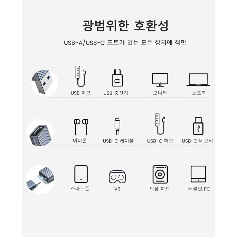 ORICO USB C OTG Adapter USB 31 Type C Female To USB Male Converter 10Gbps 2