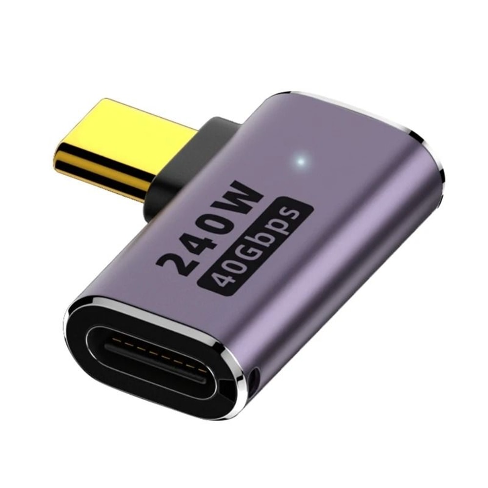 USB4 Type C Female To Male Adapter 100W Fast Charging 40Gbps Converter 13