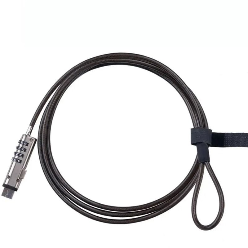 Universal Laptop Anti Theft Cable Lock USB Interface Security Lock With Numeric Code 3