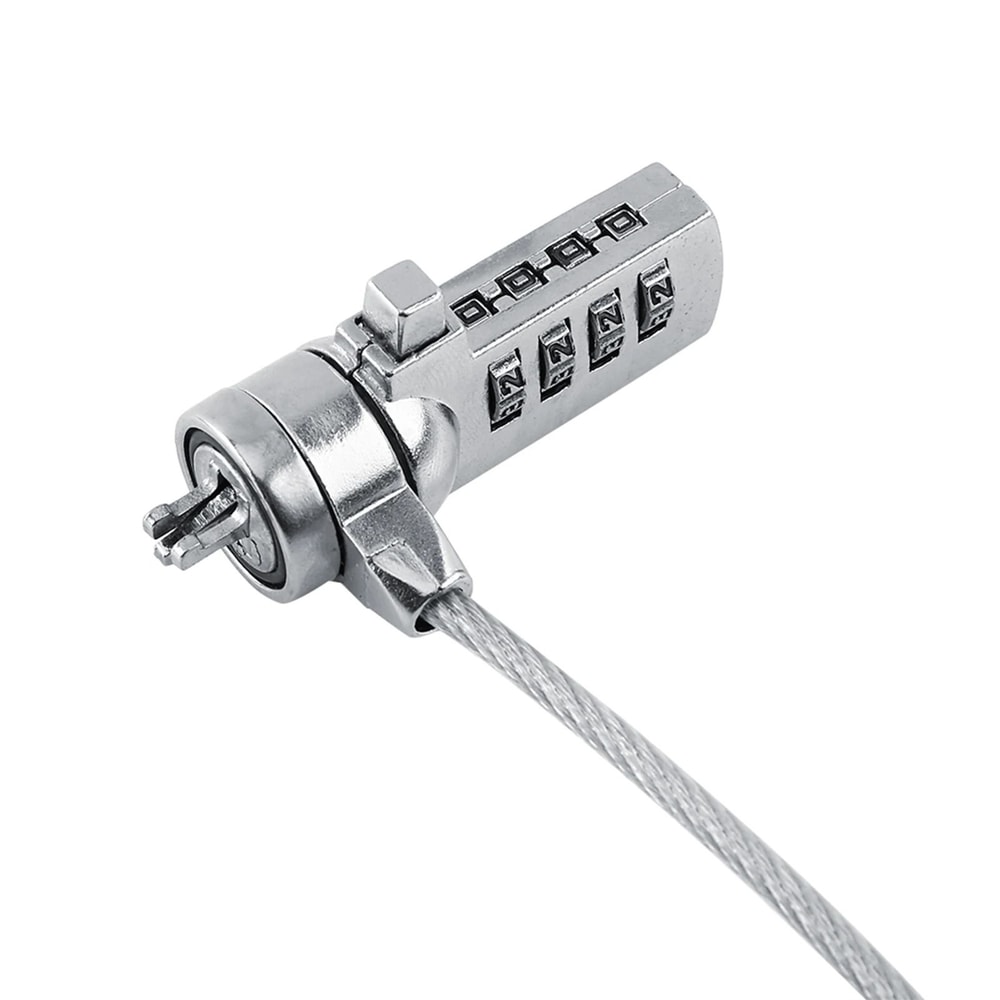 Universal Laptop Combination Security Lock Cable 4 Digit Anti Theft Notebook Lock 1