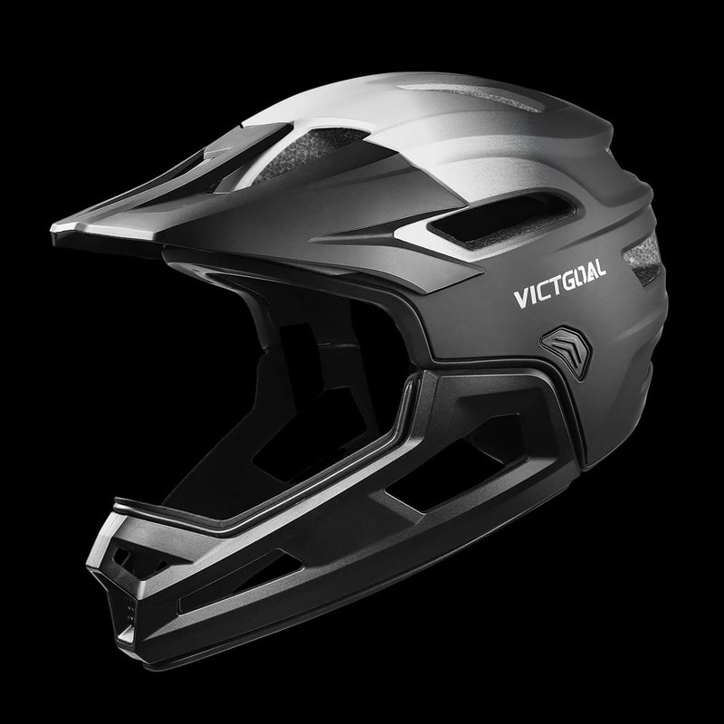 VICTGOAL Full Face MTB Helmet Detachable Mountain Bike Helmet For Off Road Cycling 1