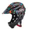 Kids Full Face Bike Helmet With LED Light Protective MTB Helmet For Children 3