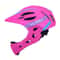 Kids Full Face Bike Helmet With LED Light Protective MTB Helmet For Children 4