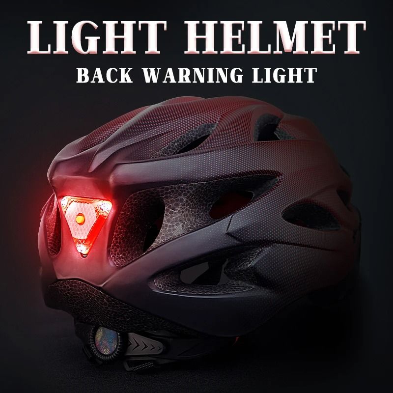 X TIGER Cycling Helmet With LED Light Ultralight MTB Bike Helmet With Goggles Visor 10