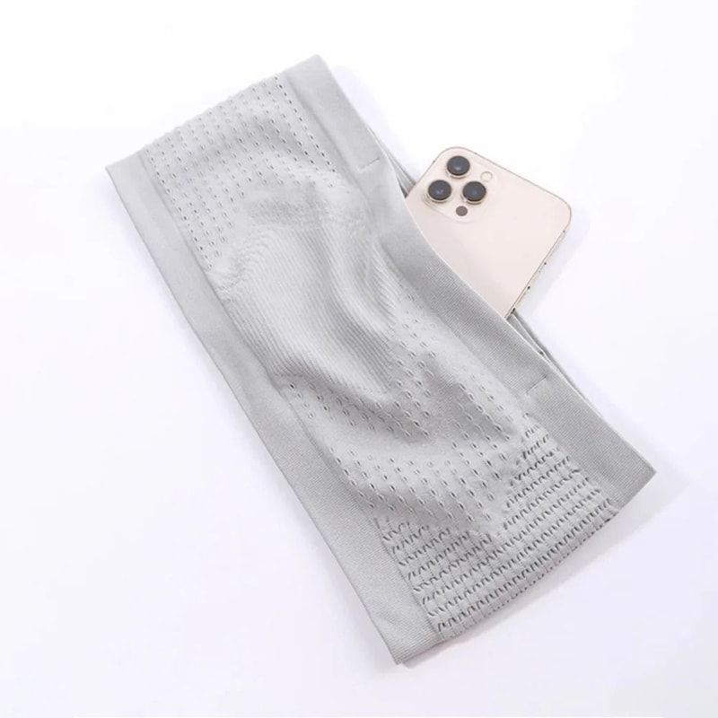 Seamless Running Waist Belt Bag Lightweight Invisible Sports Fanny Pack For Phone 5