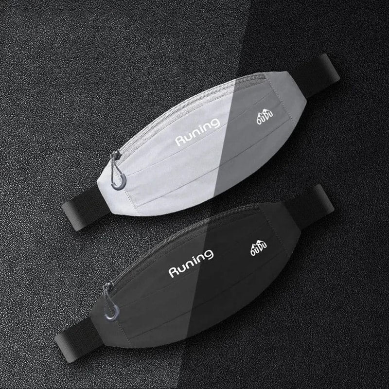 Reflective Running Waist Bag Waterproof Sports Waist Belt Pack Phone Holder For Men And Women 9