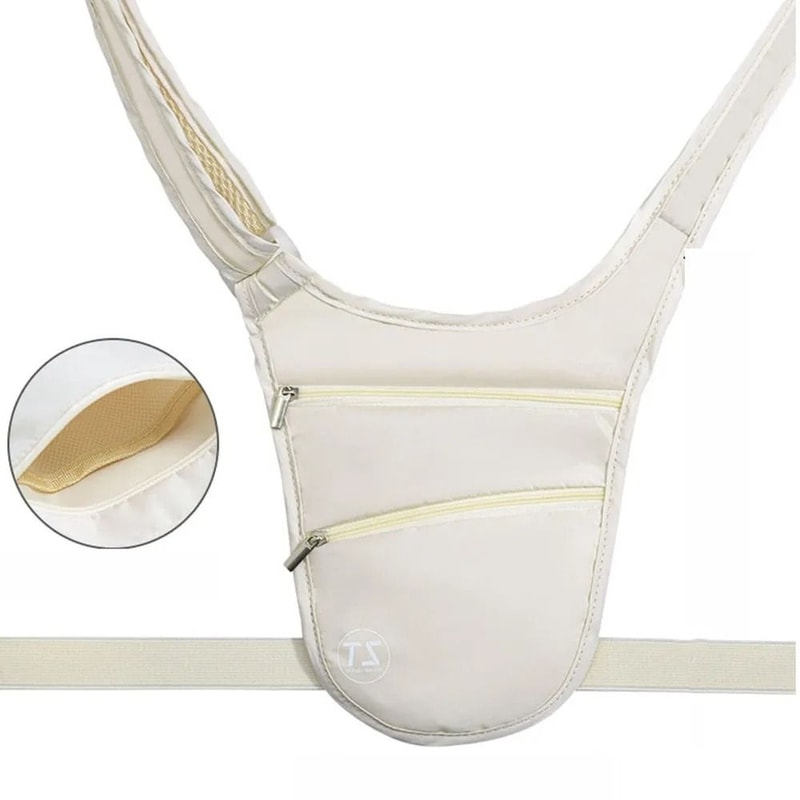 Anti Theft Running Waist Bag Waterproof Sports Waist Belt Pack With Hidden Pocket 1