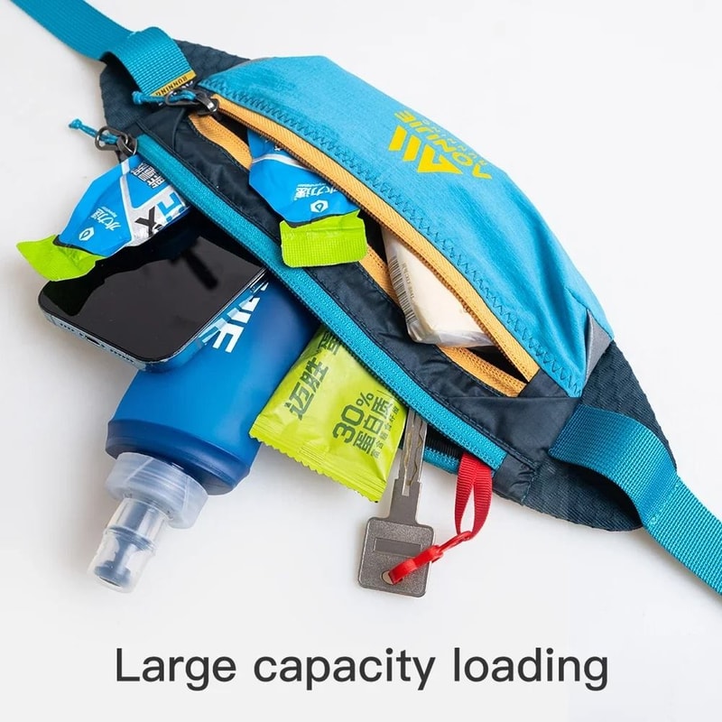 AONIJIE Running Waist Belt Lightweight Marathon Running Belt Bag Moisture Wicking Storage Pack 7