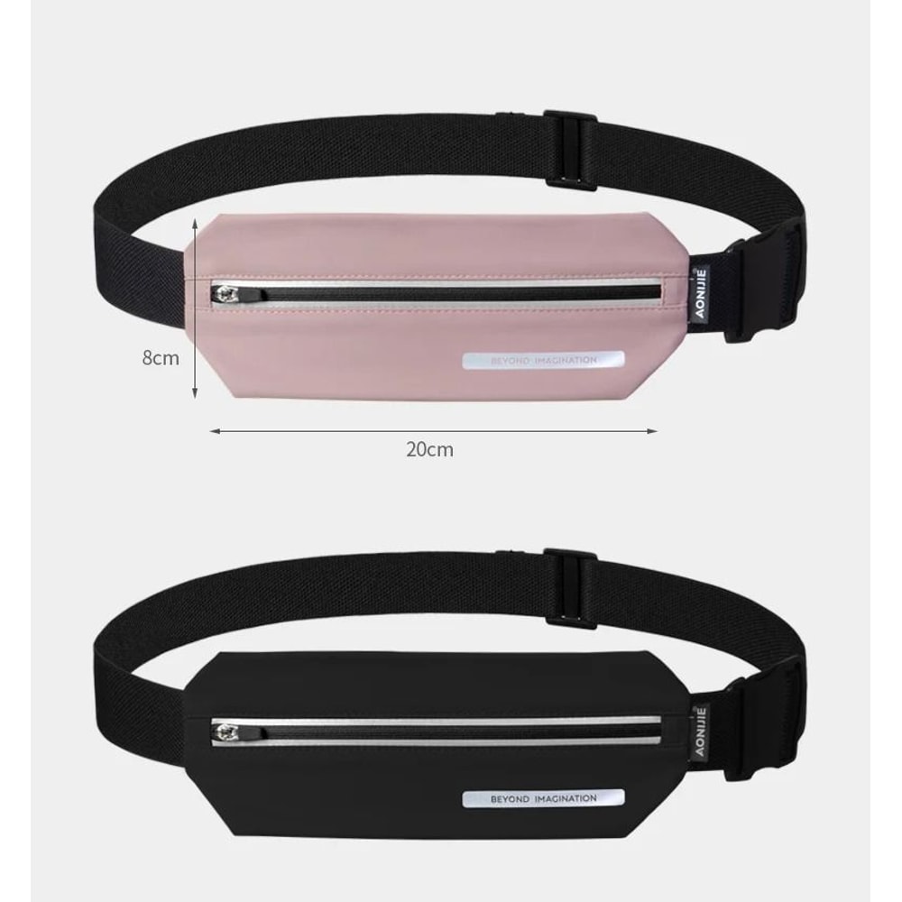AONIJIE Running Waist Pack Lightweight Sports Waist Belt Bag For Jogging And Outdoor Fitness 4