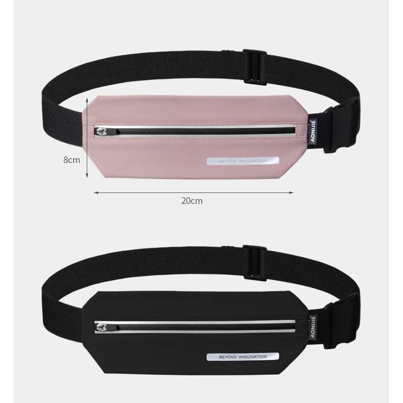 AONIJIE Running Waist Pack Lightweight Sports Waist Belt Bag For Jogging And Outdoor Fitness 4