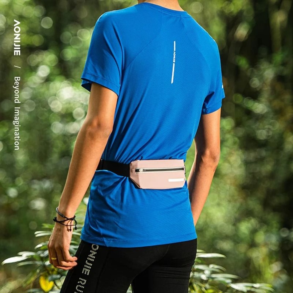 AONIJIE Running Waist Pack Lightweight Sports Waist Belt Bag For Jogging And Outdoor Fitness 7
