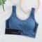 Womens Seamless Sports Bra Push Up Yoga Gym Crop Top Comfortable Fitness Bra 3