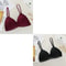 Womens Lace Bralette Bra Wirefree Deep V Lace Bra Soft Padded Triangle Cup Bralette 9