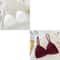 Womens Lace Bralette Bra Wirefree Deep V Lace Bra Soft Padded Triangle Cup Bralette 7