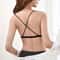 Womens Front Closure Push Up Bra Seamless Deep V Bralette Soft Comfort Lingerie 6