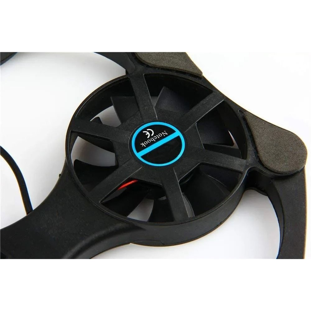 Portable Foldable Laptop Cooling Pad Dual Fan Mini Laptop Cooler USB Notebook Cooling Stand 4