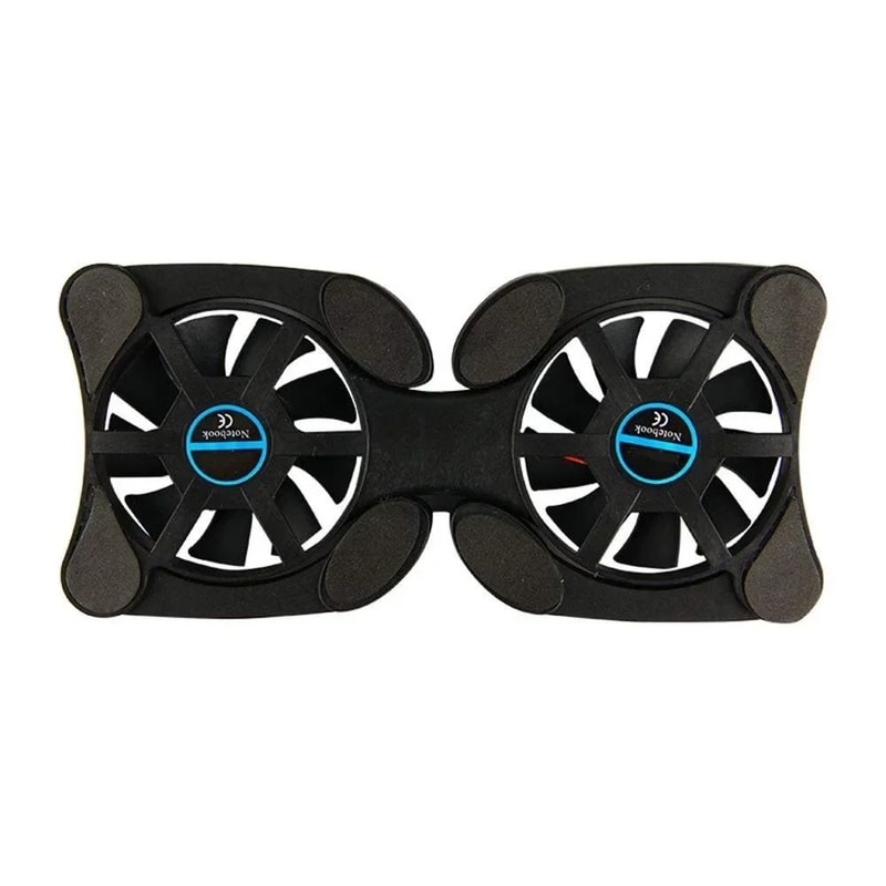 Portable Foldable Laptop Cooling Pad Dual Fan Mini Laptop Cooler USB Notebook Cooling Stand 5