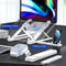 Portable Adjustable Laptop Stand With Fan Ergonomic Laptop Cooling Stand Height Adjustable Work Ris 5