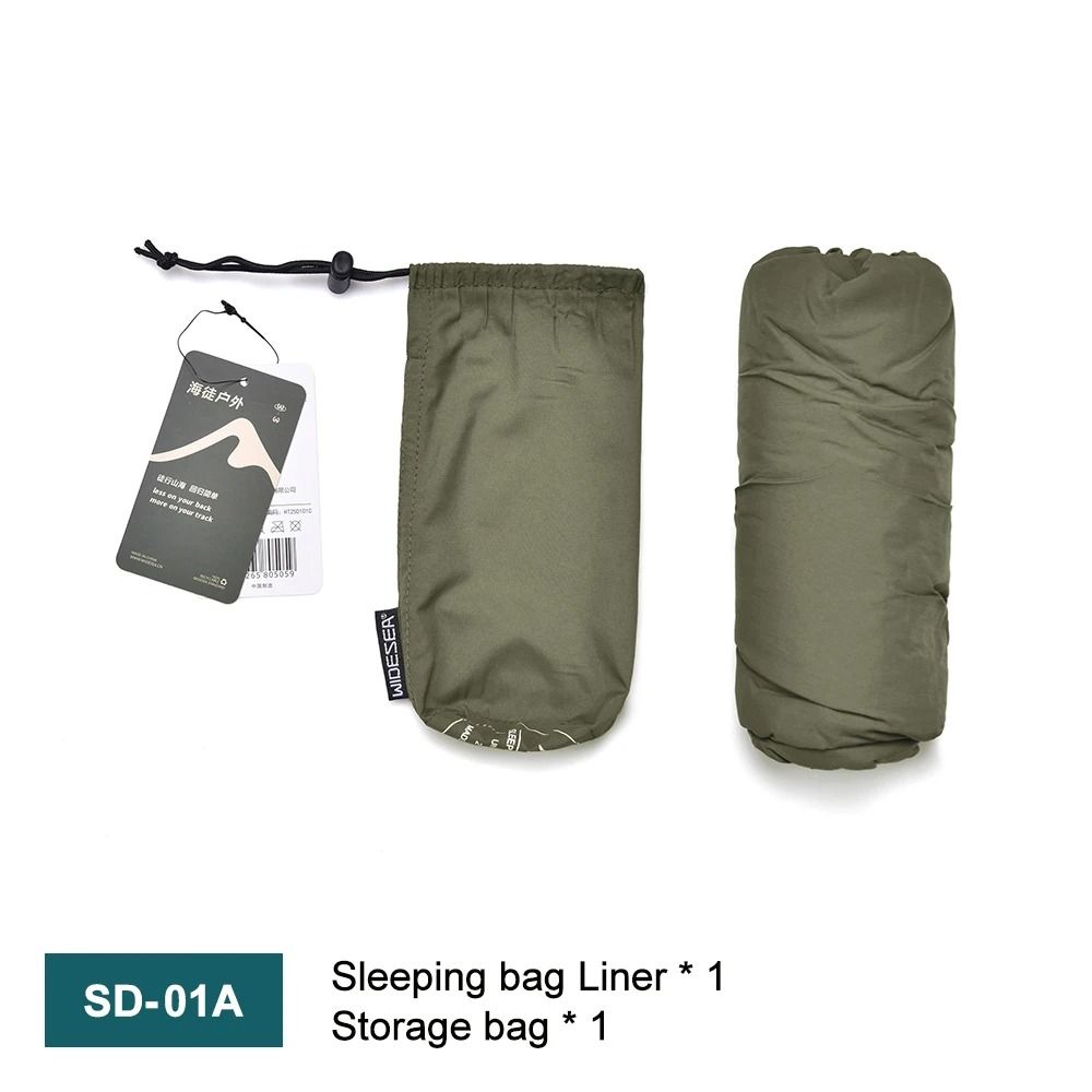 Ultralight Sleeping Bag Liner Mummy Style Camping Sleeping Bag Liner Lightweight Travel Sleeping Ba 1
