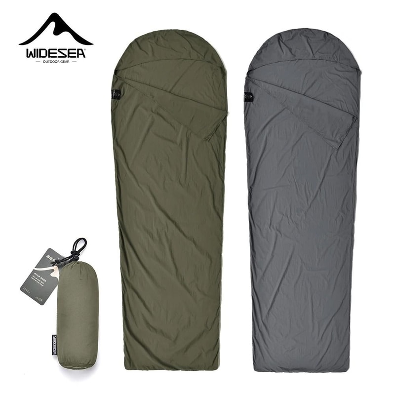 Ultralight Sleeping Bag Liner Mummy Style Camping Sleeping Bag Liner Lightweight Travel Sleeping Ba 0