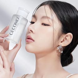 gecomo hyaluronic acid makeup remover 3 in 1 eye lip and face cleanser gentle sensitive skin makeup remover pump bottle