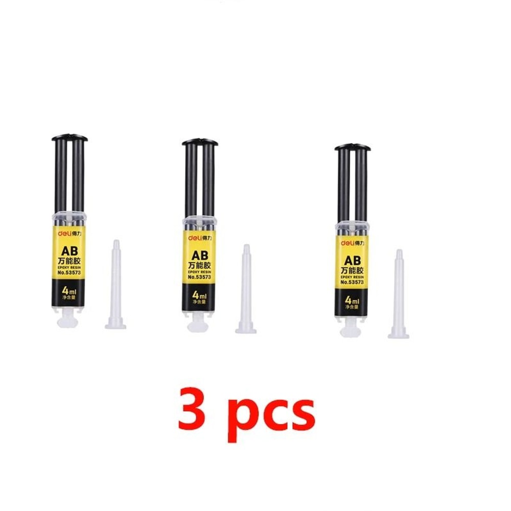 Heavy Duty Epoxy Resin Glue Waterproof AB Epoxy Adhesive Strong Instant Repair Glue For Metal Glass 2