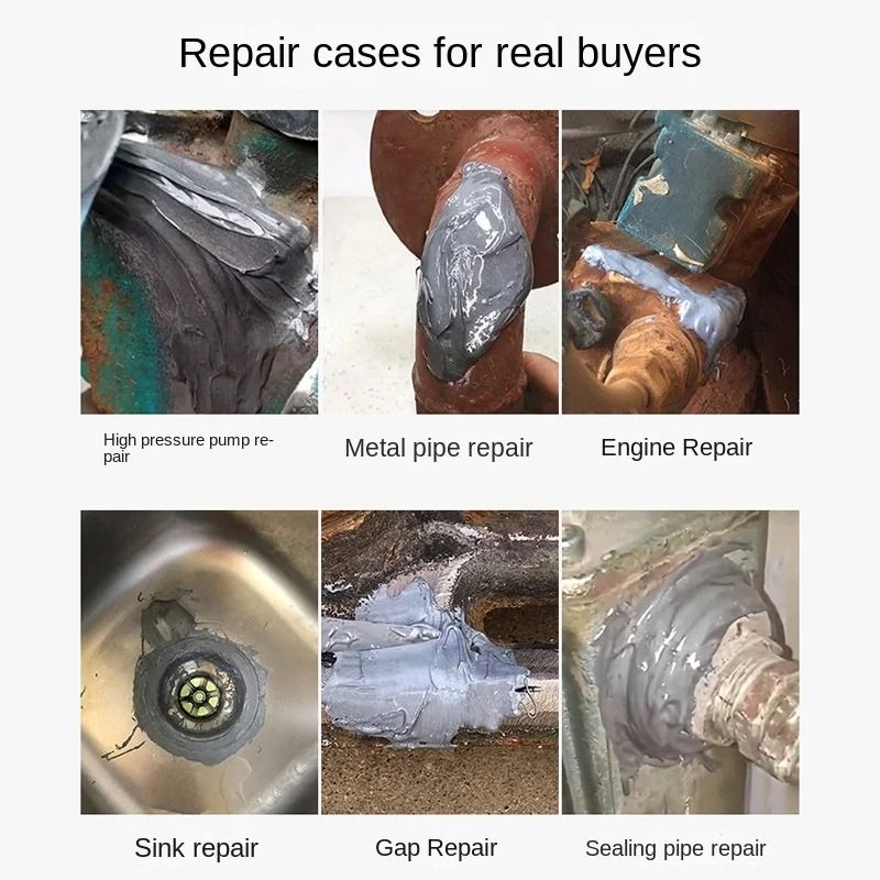 SteelFix Pro Metal Repair Epoxy Heavy Duty Epoxy Resin Adhesive For Metal Stone And Ceramic 5