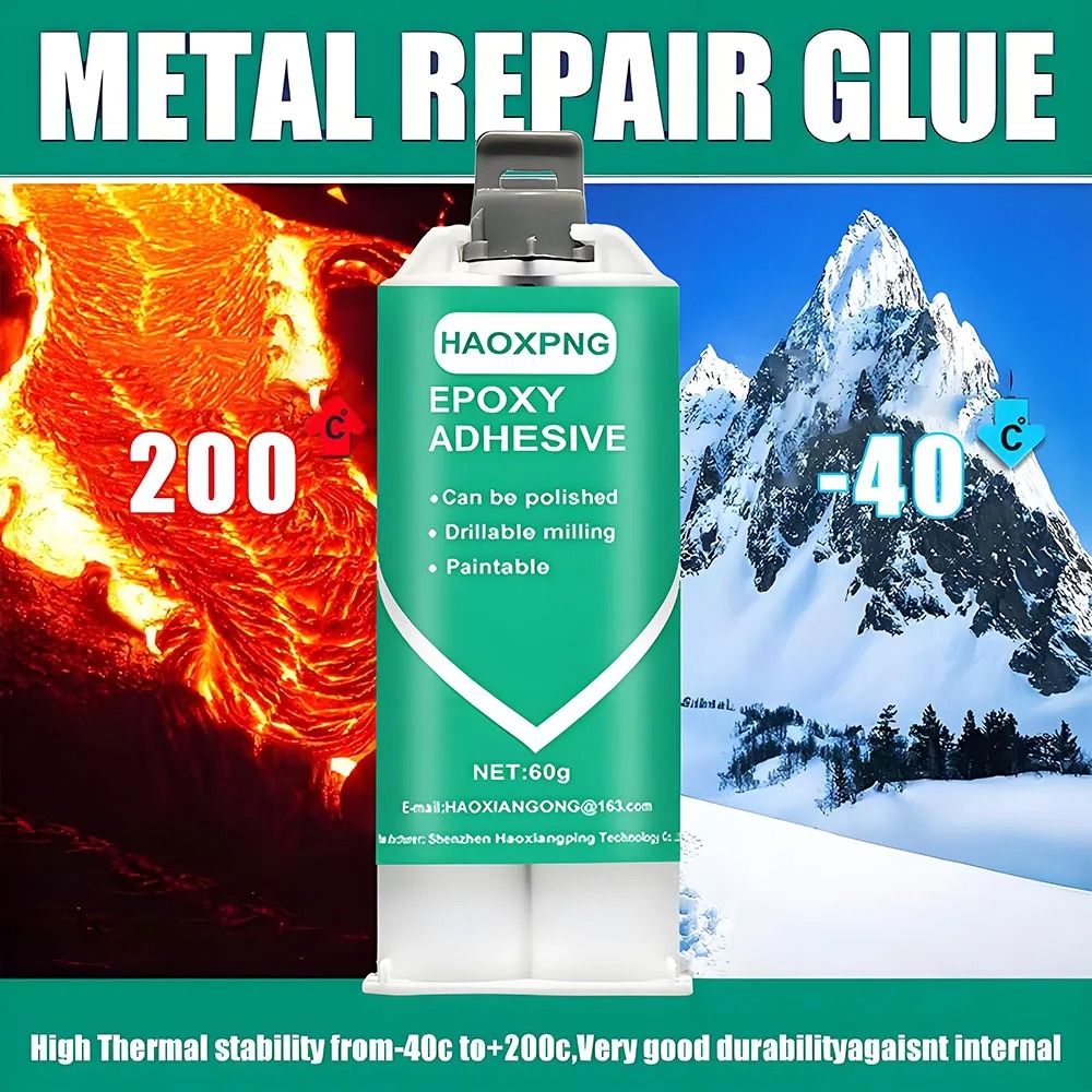 SteelFix Pro Metal Repair Epoxy Heavy Duty Epoxy Resin Adhesive For Metal Stone And Ceramic 6