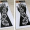 ElegantArt Henna Tattoo Stencil Set Reusable Mehndi Tattoo Stencils Hand Body Painting Templates 2