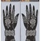 ElegantArt Henna Tattoo Stencil Set Reusable Mehndi Tattoo Stencils Hand Body Painting Templates 21