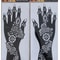 ElegantArt Henna Tattoo Stencil Set Reusable Mehndi Tattoo Stencils Hand Body Painting Templates 25