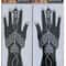 ElegantArt Henna Tattoo Stencil Set Reusable Mehndi Tattoo Stencils Hand Body Painting Templates 29