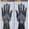 ElegantArt Henna Tattoo Stencil Set Reusable Mehndi Tattoo Stencils Hand Body Painting Templates 29