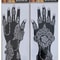 ElegantArt Henna Tattoo Stencil Set Reusable Mehndi Tattoo Stencils Hand Body Painting Templates 27