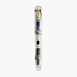 majohn c5 transparent fountain pen large capacity ink storage fountain pen iridium nib writing pen