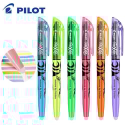 pilot frixion erasable highlighters soft color frixion highlighter pens set for students and study notes