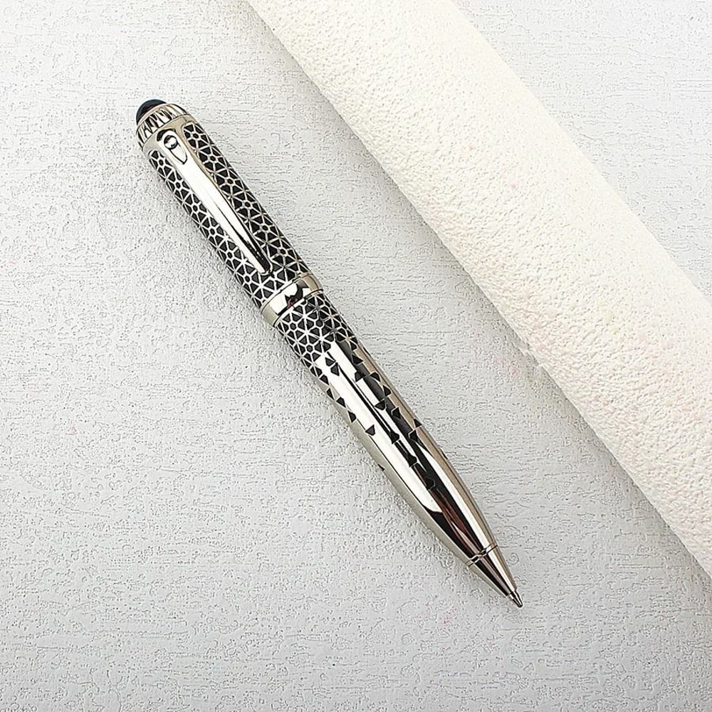 ExecutivePro Luxury Rollerball Pen Metal Business Writing Pen Blue Ink Office Gift Pen 3