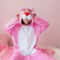 Womens Flannel Unicorn Kigurumi Pajamas Pink Leopard Animal Onesie Sleepwear 7