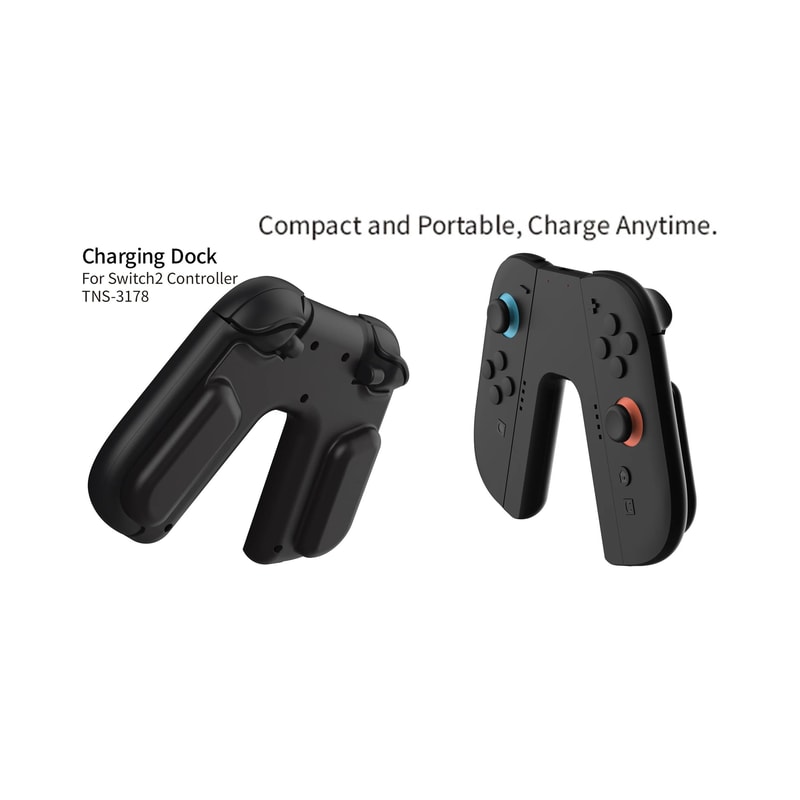 Nintendo Switch 2 Joycon Charging Grip Controller Handle Charging Dock Station 3
