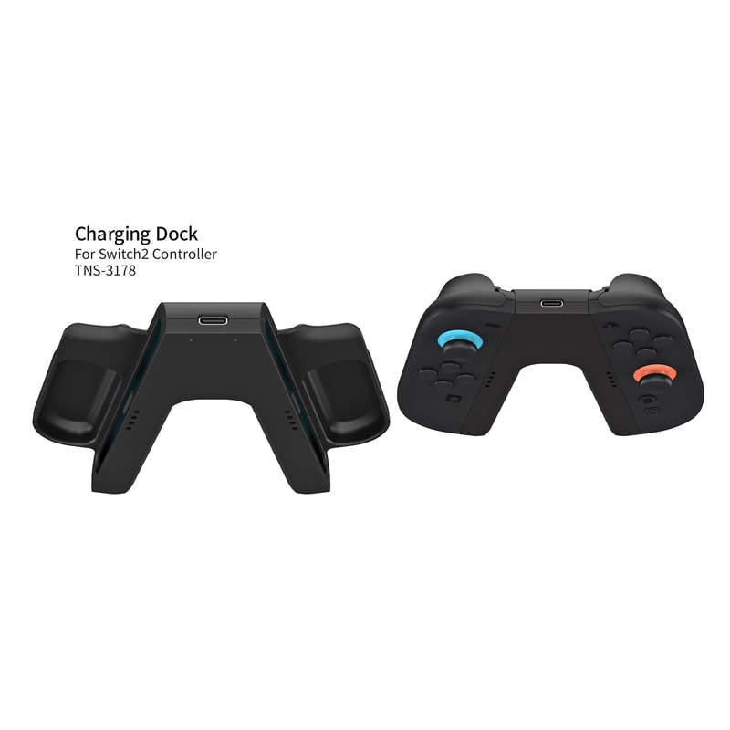 Nintendo Switch 2 Joycon Charging Grip Controller Handle Charging Dock Station 5