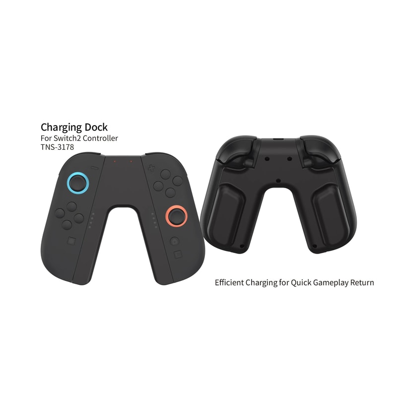 Nintendo Switch 2 Joycon Charging Grip Controller Handle Charging Dock Station 7