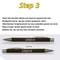 50 Pack Custom Logo Ballpoint Pens Metal Advertising Pens With Laser Engraved Branding 17