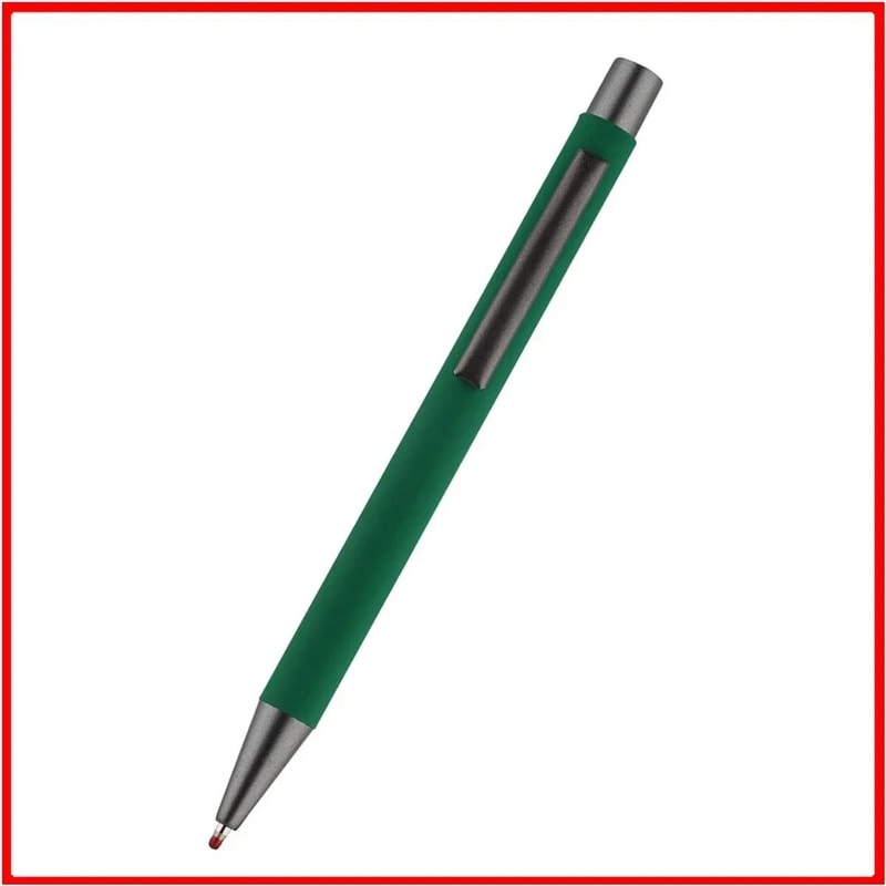 50 Pack Custom Logo Ballpoint Pens Metal Advertising Pens With Laser Engraved Branding 6