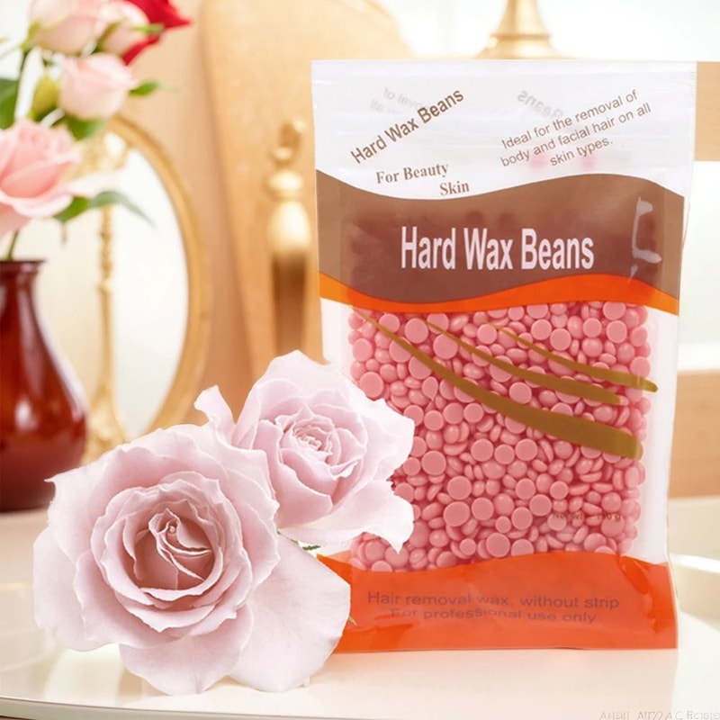 Natural Hard Wax Beans For Hair Removal Stripless Depilatory Wax Beads For Face And Underarm 13