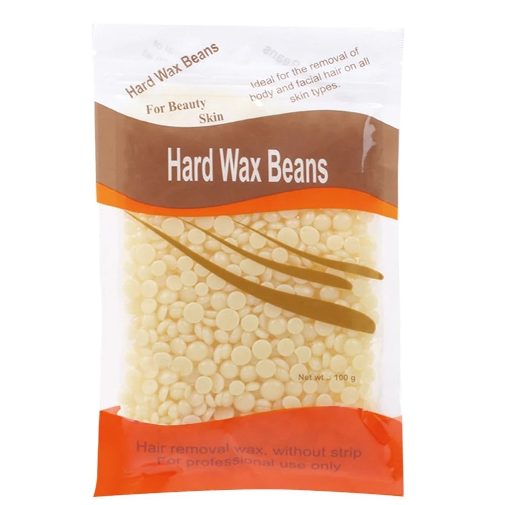 Natural Hard Wax Beans For Hair Removal Stripless Depilatory Wax Beads For Face And Underarm 6