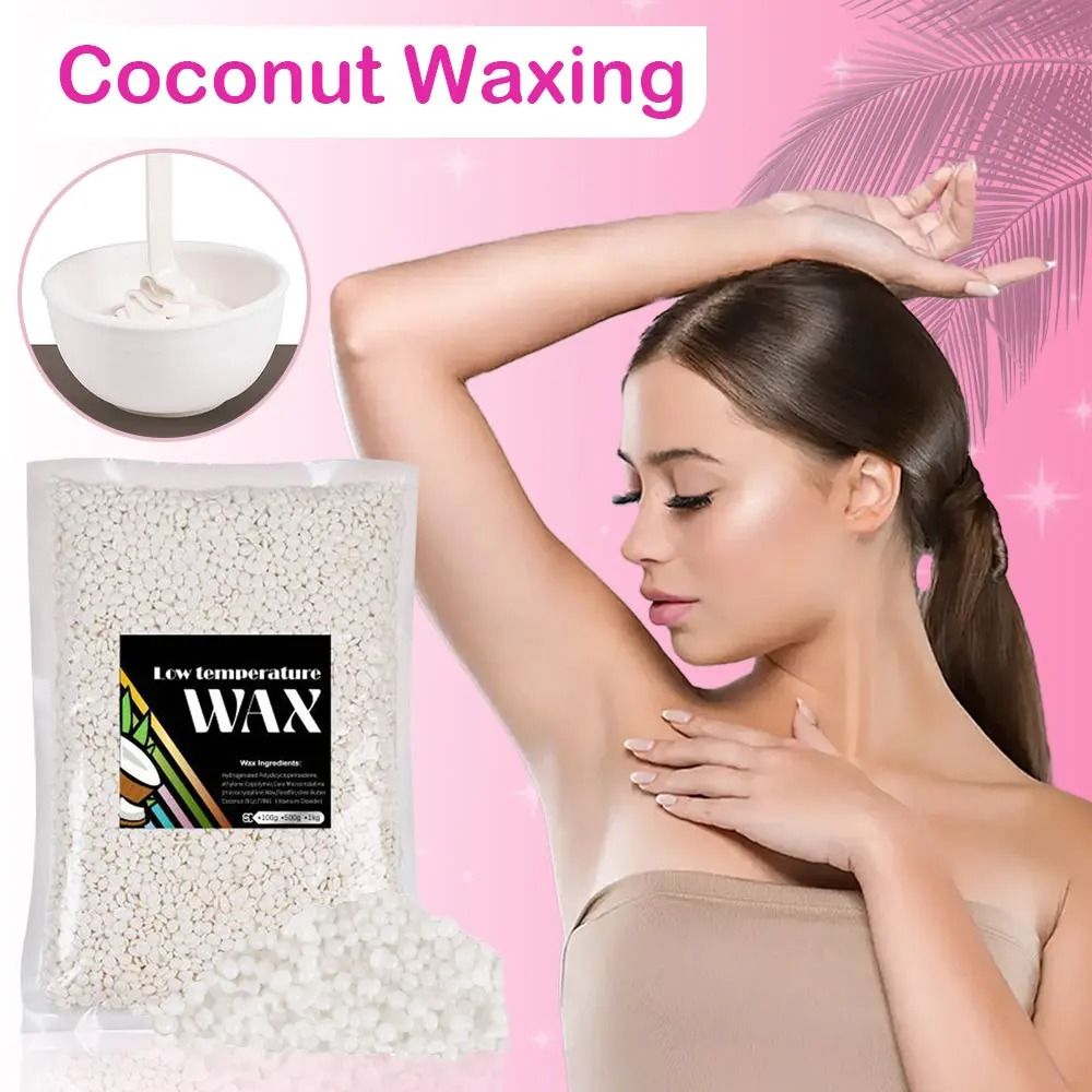 Professional Hard Wax Beans For Hair Removal Painless Depilatory Wax Beads For Face Bikini And Body 2